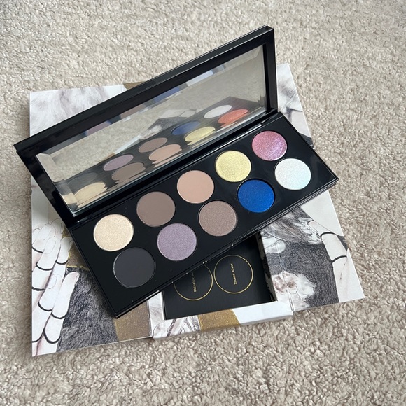 Brand New Pat McGrath Eyeshadow Palette with Gold, Blue, and Purple Shades - Picture 2 of 4